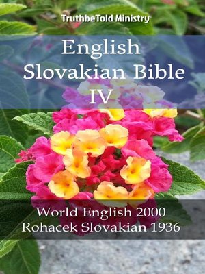 cover image of English Slovakian Bible IV